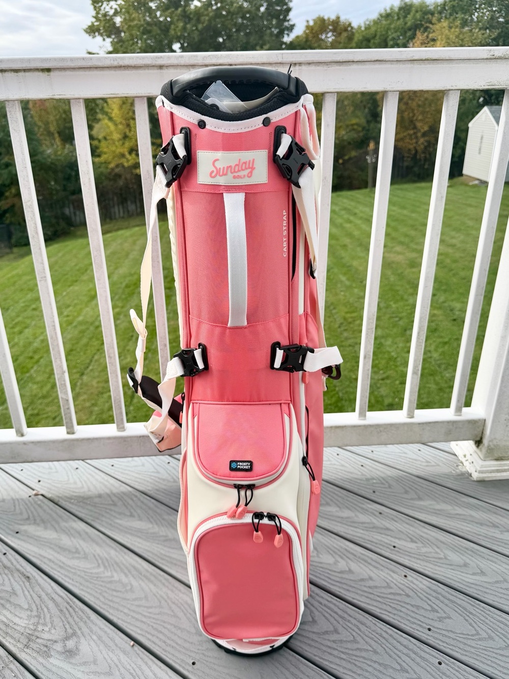 NWT Sunday Golf Ryder Lightweight StandBag